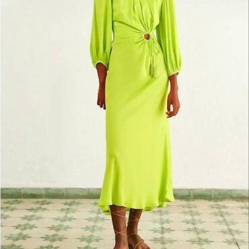 Lime Green Farm Rio Dress